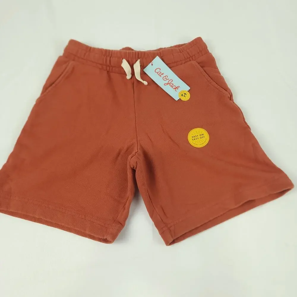 Kids' Mid-length Shorts - Brown (Medium)